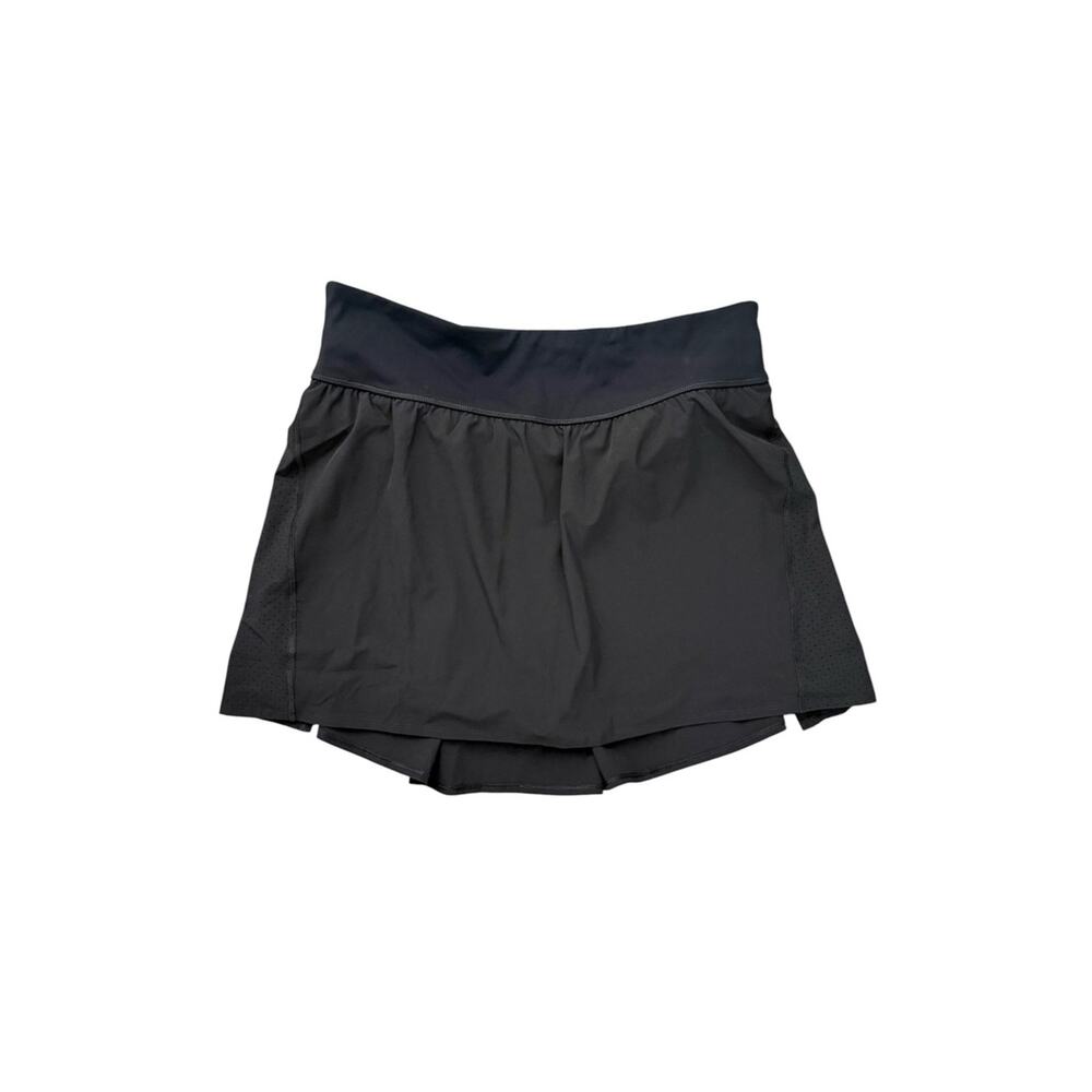 Spanx Get Moving Black Athletic Skort Skirt Shorts Plus Size 1X